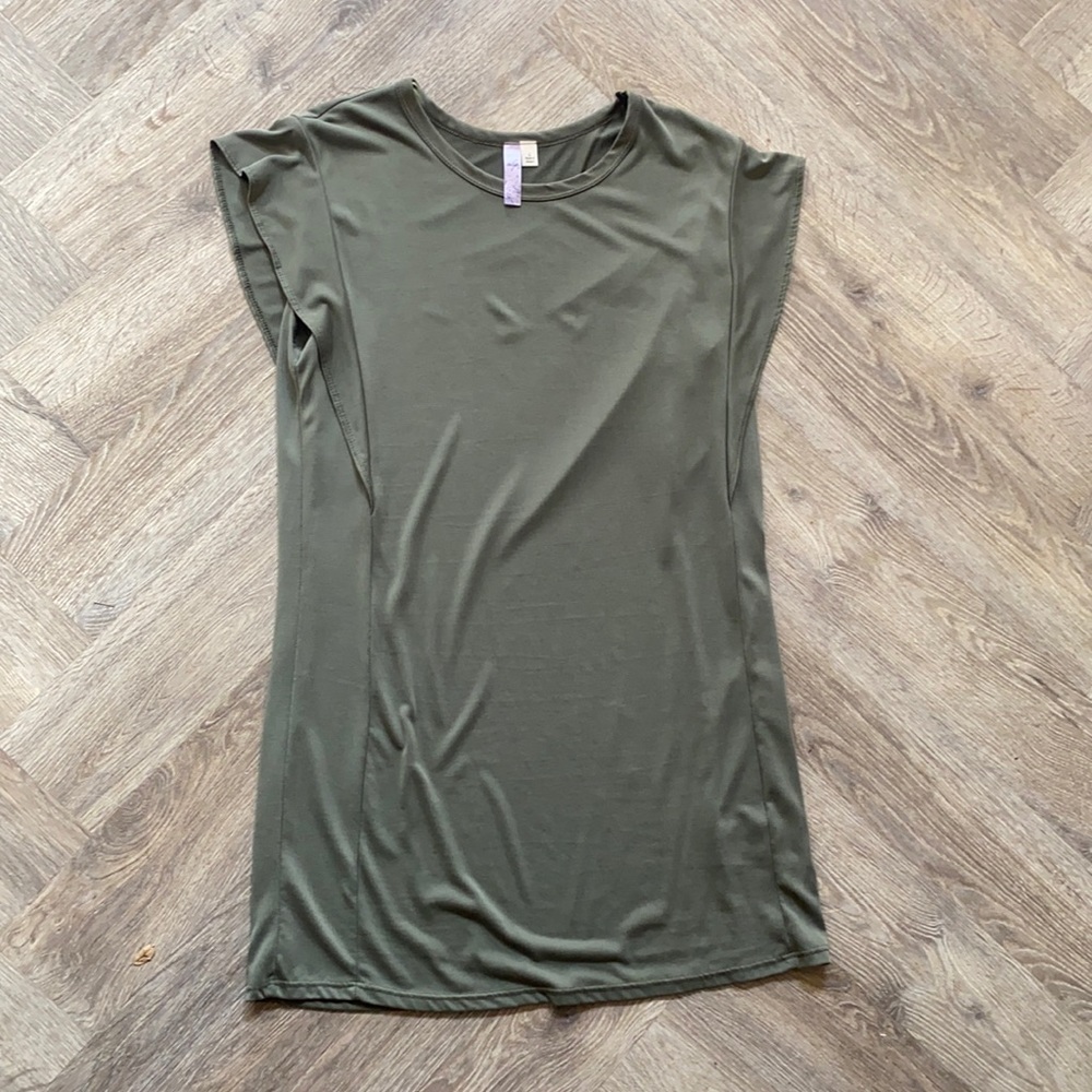 Francesca’s Olive Dress